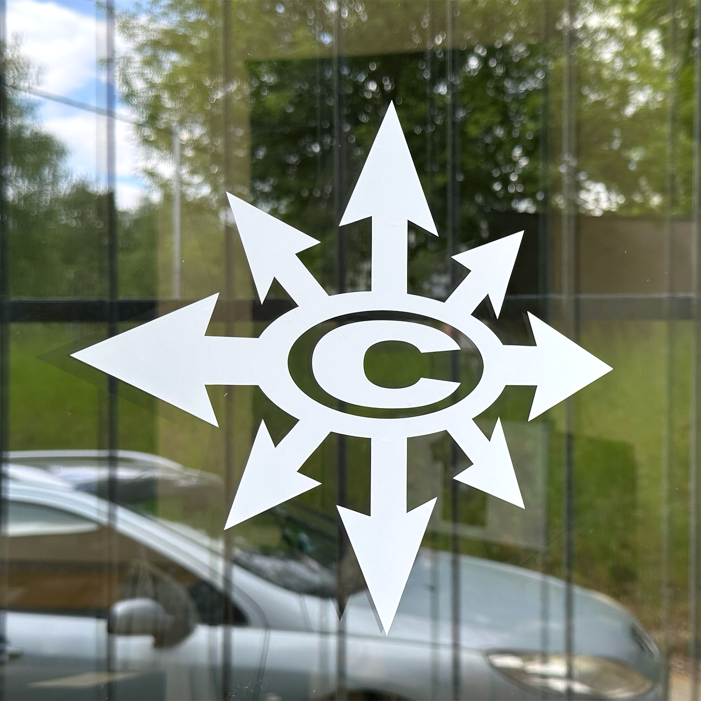 Chaos Logo Vinyl Sticker
