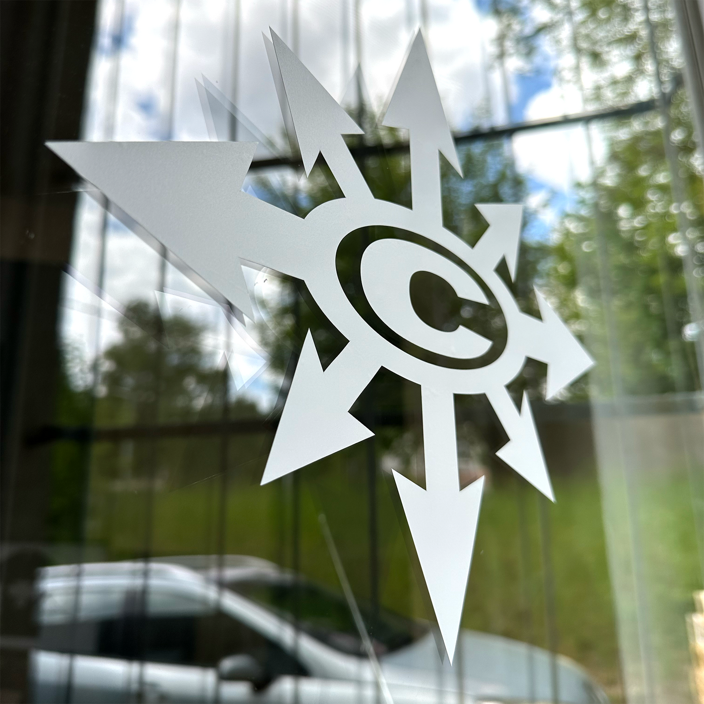 Chaos Logo Vinyl Sticker